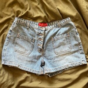 River Island 90s Y2K Micro Denim Shorts